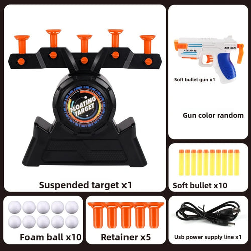 Electric Floating Ball Shooting Target Toy Set